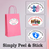 Personalised Beetlejuice Bag Labels Instructions