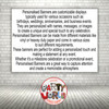 Personalised Books Birthday Banner Information Guide