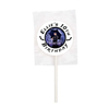 Personalised Dark Girl Lollipops (15Pk) | Wednesday Addams Party Supplies