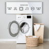 Personalised Red Cookie Tester Apron Washing Guide