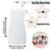 Personalised Kids Merry Christmas Apron Size Guide