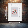 Personalised Communion Boy Photo Frame Size Guide