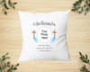 Personalised Christening Day Photo Cushion