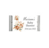 Personalised Floral Baby Shower Chocolate Bars
