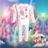 Personalised Pink Star Labubu Dolls Pyjamas