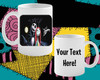 Personalised Nightmare Before Christmas Mug