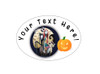 Personalised Nightmare Before Christmas Oval Labels