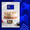Personalised Blue Gamer Cake Topper Display