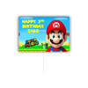 Personalised Super Mario Cake Topper