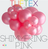 Shimmering Pink 5" Balloons Display
