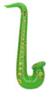 Green Inflatable Saxophone