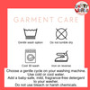 Mammy's Valentine Baby Vest Garment Care