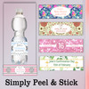 Personalised Birthday Boy Bottle Labels Instructions