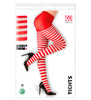 Striped tights for adults | Red and white party tights