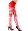 Christmas Red and White tights | Elf costume tights