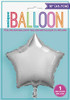 Silver Star Foil Balloon