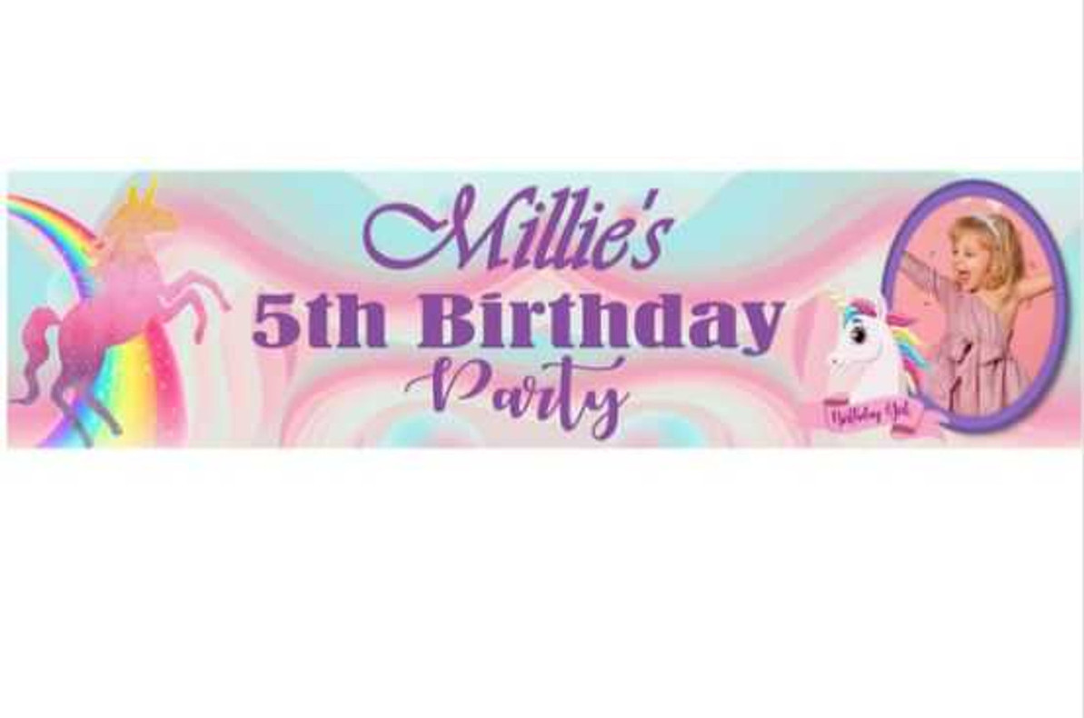 Guide to Personalised Birthday Banners for All Ages