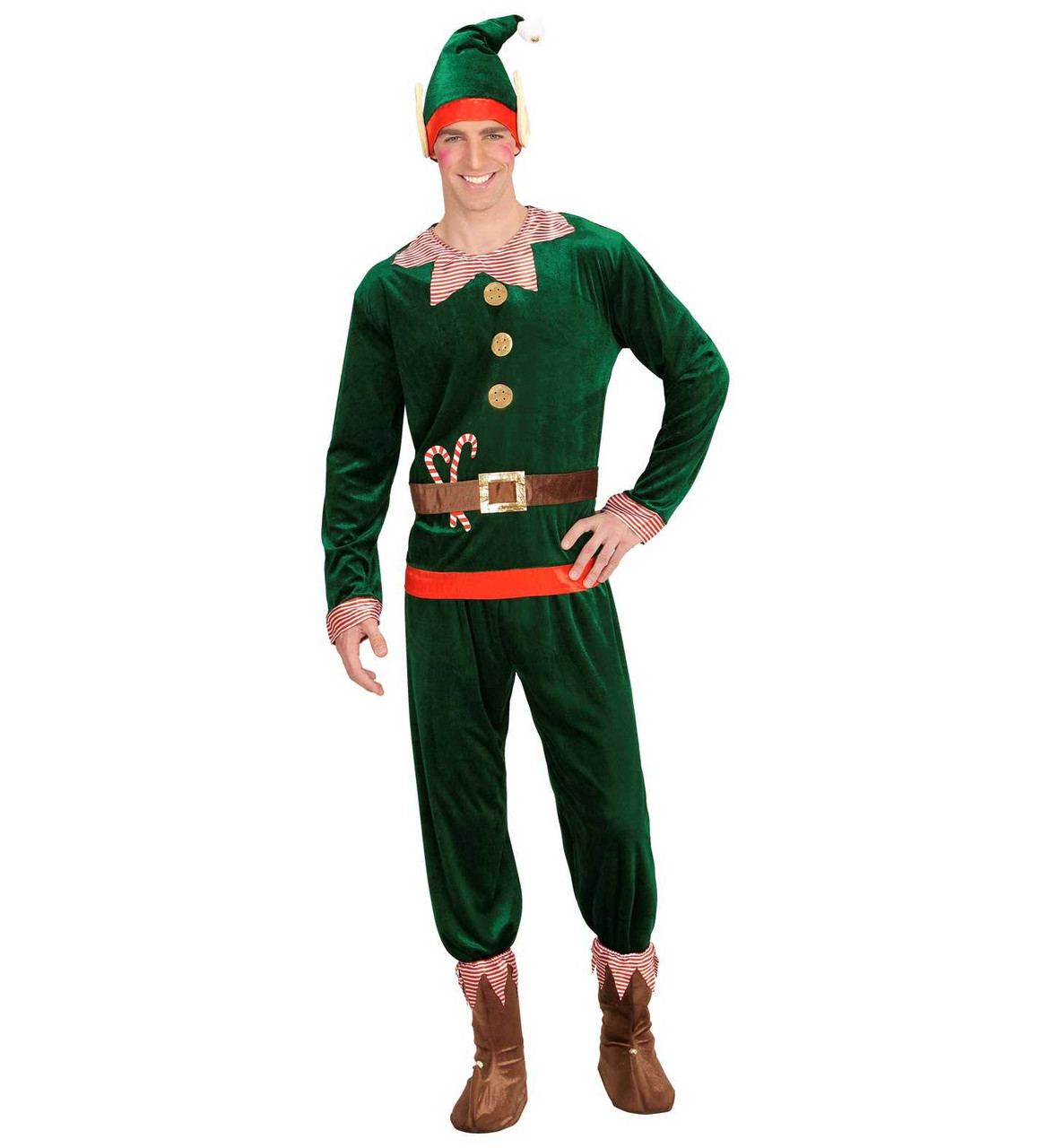 Santa's Little Helper Costume Mens Halloween Costumes