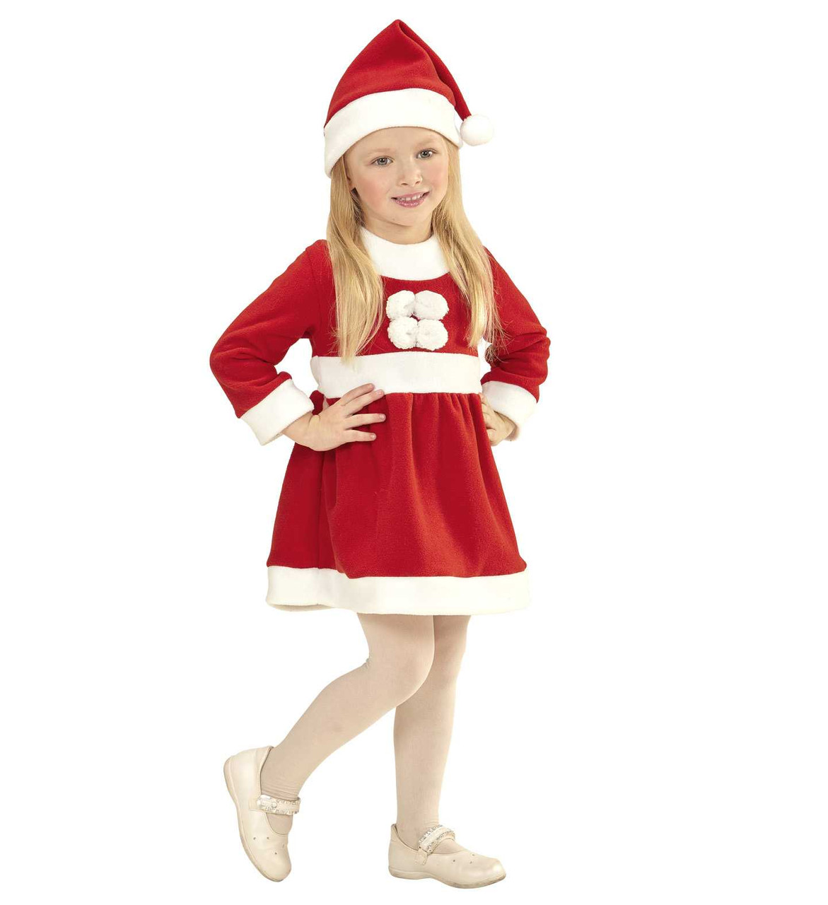 Little Miss Santa Costume | Kids Christmas Costumes