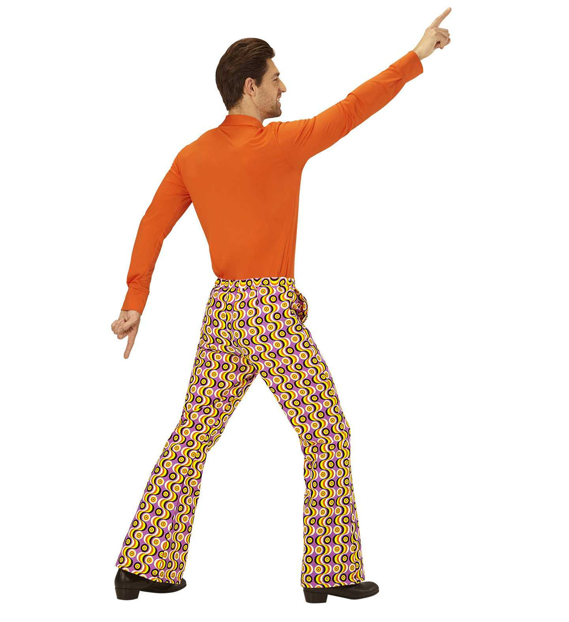 70's Disco Trousers Retro Flared Pants for Disco Fever