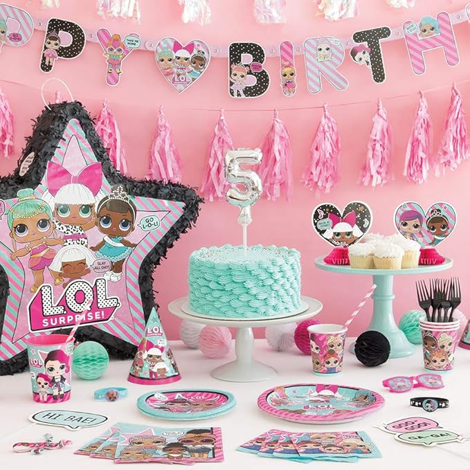 LOL Blue Foil Balloon Size 18inches LOL Party Supplies