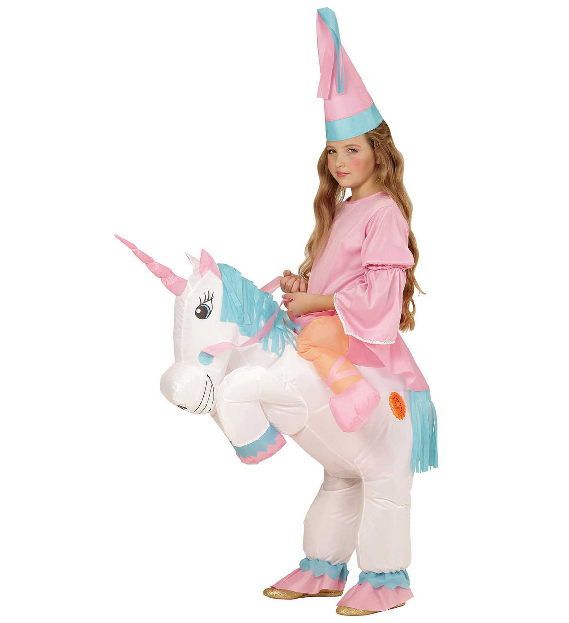 Kids Inflatable Ride In Unicorn Costume Halloween Costumes
