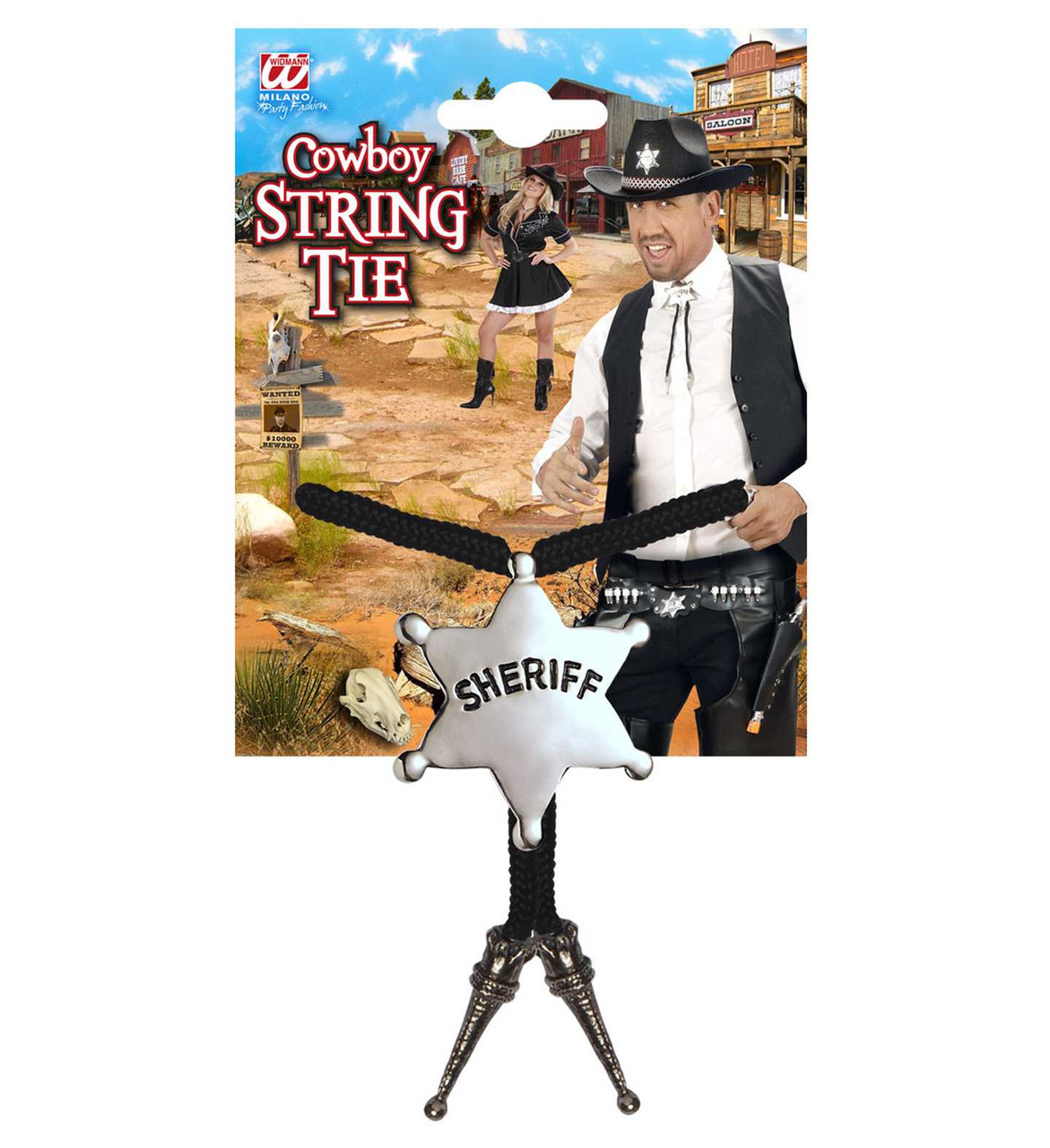 Cow Boy String Ties Boot