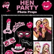 Hen Party Photo Props