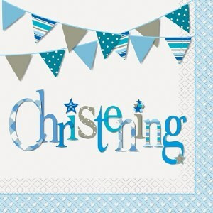 Boys Christening Party Supplies & Gifts