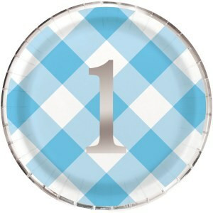 Boys Happy First Birthday Party Supplies
