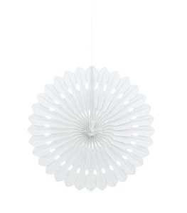 White Fan Decoration