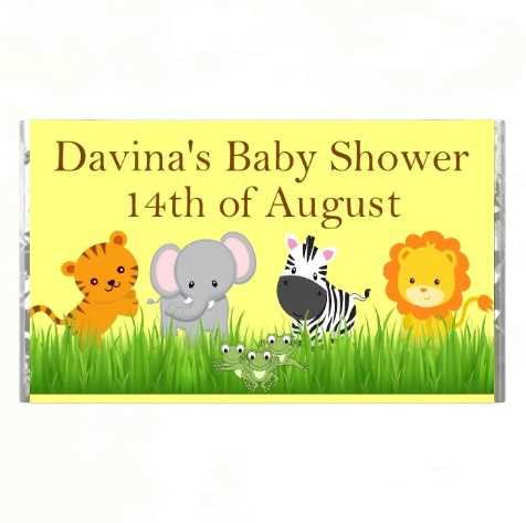 Personalised Baby Shower Chocolates (7 Pack)