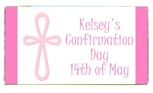 Personalised Girls Confirmation Bars (7 Pack)
