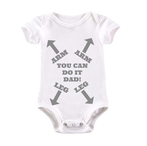 You Can Do It Dad Baby Vest