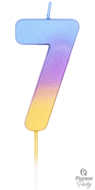 Rose Gold Ombre 7 Candle