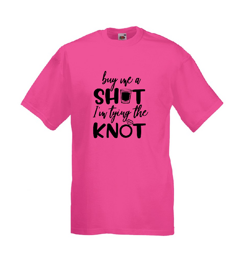 Hen Night Pink T-Shirt | Hen Night T-Shirts | Hen Party T-Shirts