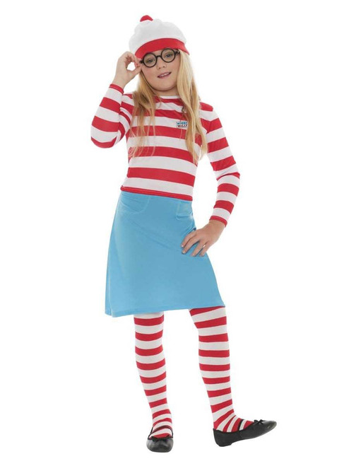Girls Wheres Wally Costume