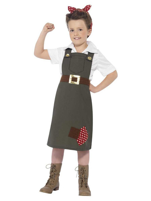Girls Munitions Costume