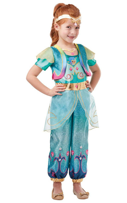 Girls Deluxe Shine Costume | Girls Fancy Dress | Girls Halloween Costumes