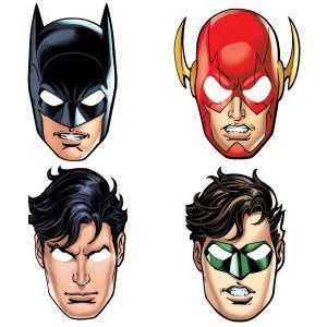 Justice League Party Masks