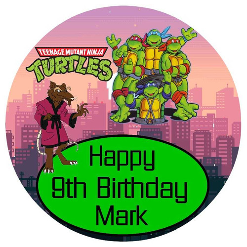 Personalised TMNT Piñata