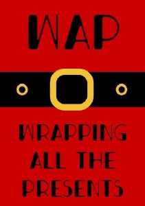 Personalised WAP Bottle Labels (4 Pack)