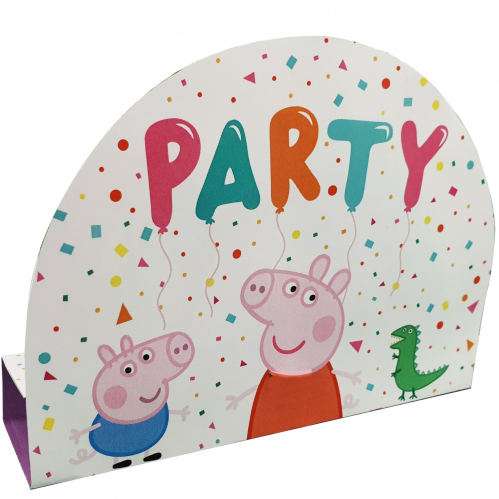Peppa Pig Balloon Party Invitations | Peppa Pig Party Supplies | Party Supplies