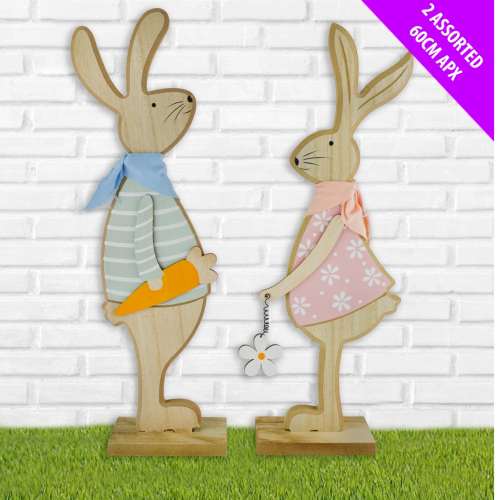 Easter Bunny Standing Decoration