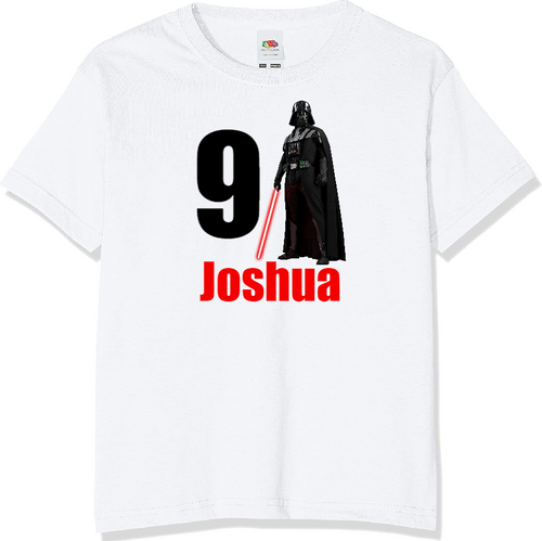 Personalised Star Wars Tshirt