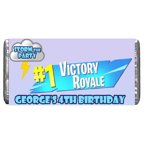 Personalised Battle Royale Chocolate Bars (7 Pack)