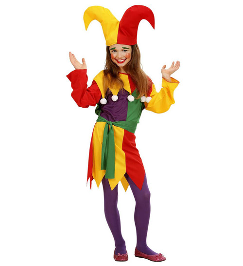 Girls Jester Costume