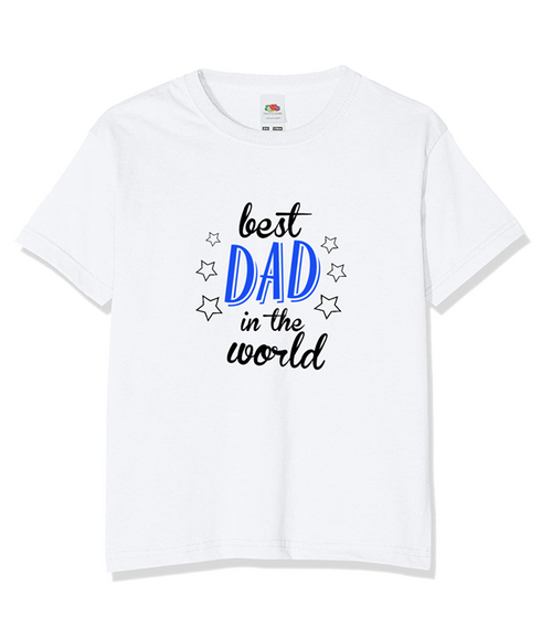 Best Dad in the World T-shirt | Father's Day Gift Ideas