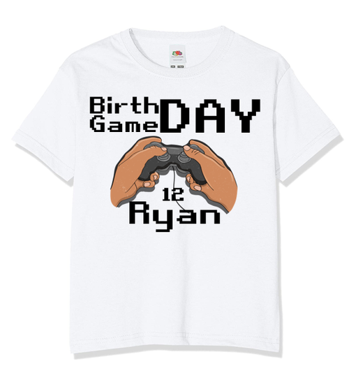 Personalised Gamer Controller T-shirt