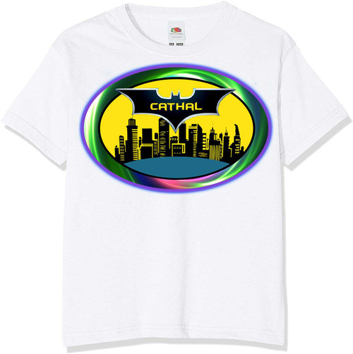 Personalised Batman City T-Shirt